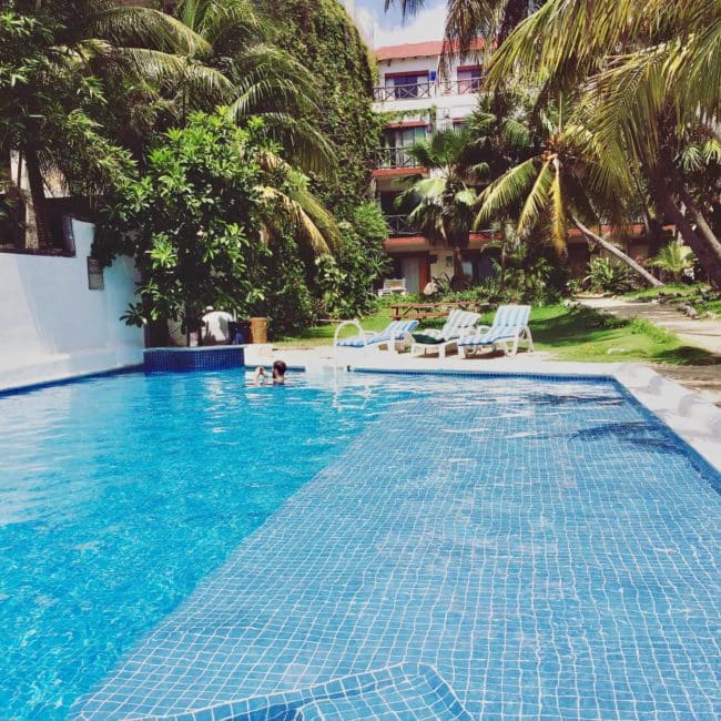 Cancun-mexique-piscine-plage