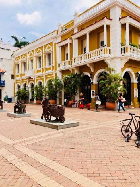 Monuments - carthagène - colombie - rue - balade